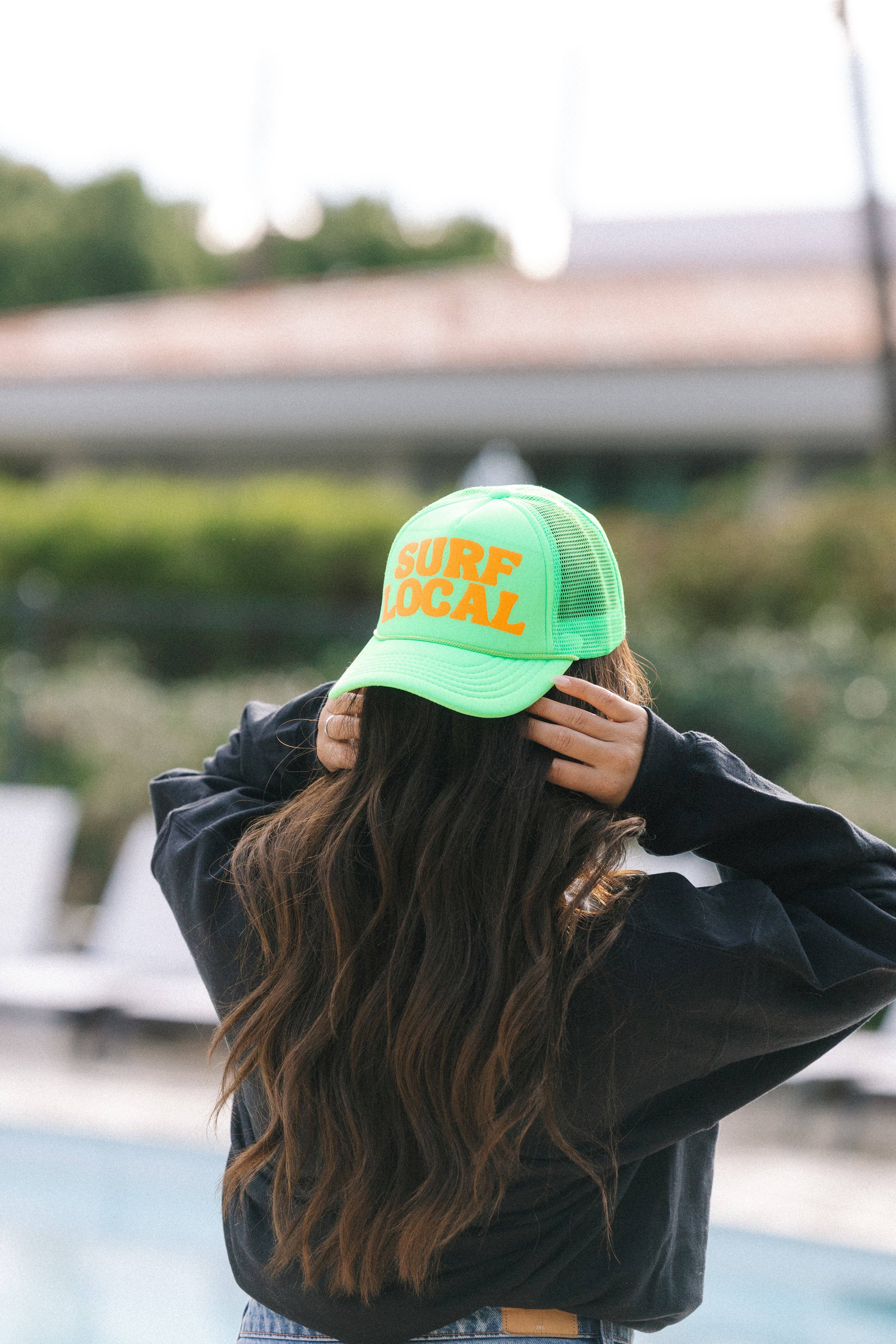 Malibu and Mint - Wholesale Trucker Hat - Women's - Surf Local Trucker Hat3