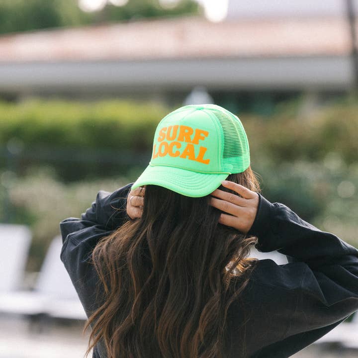Malibu and Mint - Wholesale Trucker Hat - Women's - Surf Local Trucker Hat3