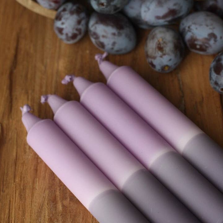Miss Wildhorse – wholesale Tapered candle/candlestick – Dip Dye Candles *Plom*3