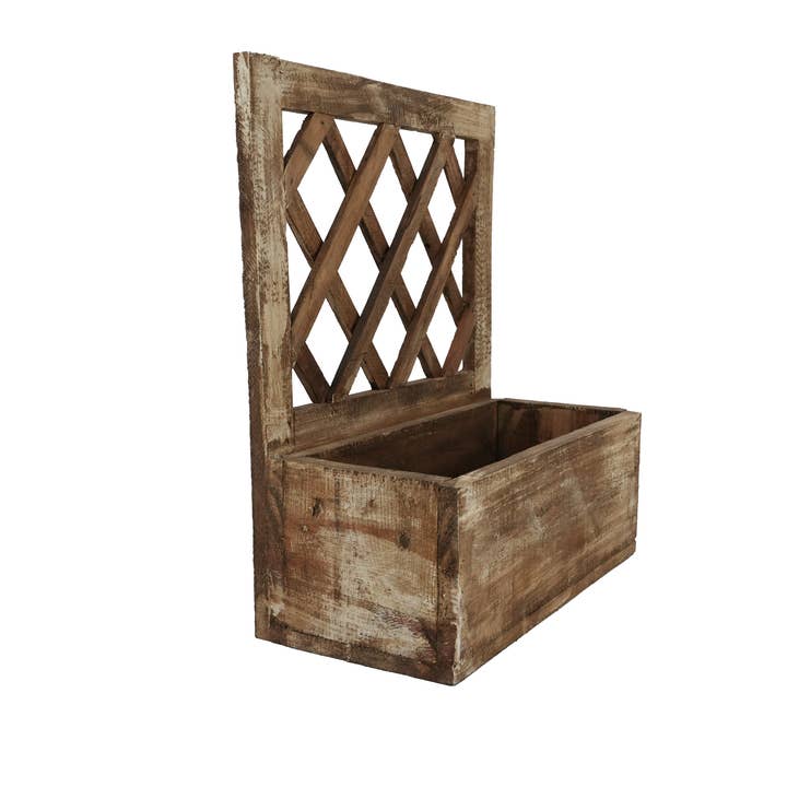 My Amigos Imports – Engroshandel Plantekasse – Bondegårdsgittervægplanter-WH-16x8x16H-Haveindretning0