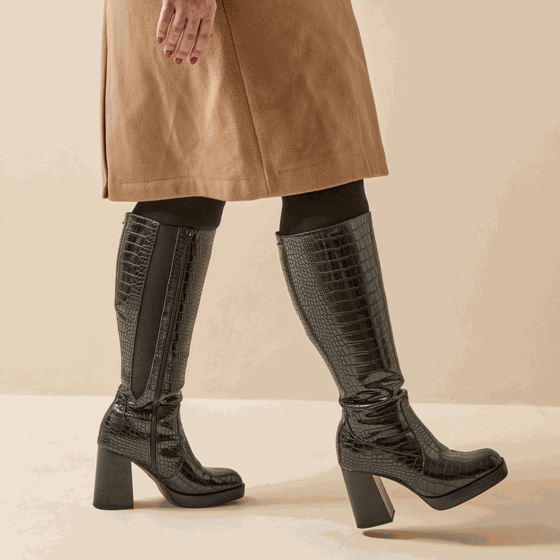 Gabylou - Wholesale Boots - Women's - 2XL Boots for Wide Calves - Model Melissa25