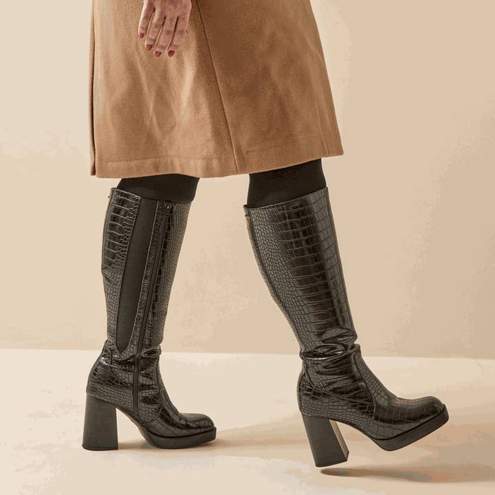 Gabylou - Wholesale Boots - Women's - 2XL Boots for Wide Calves - Model Melissa25