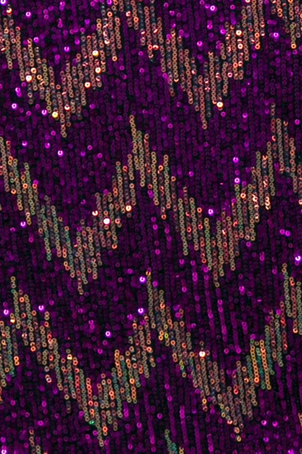 FUCHSIA GOLD A sequin midi pencil skirt - IK7537 for wholesale on Faire4