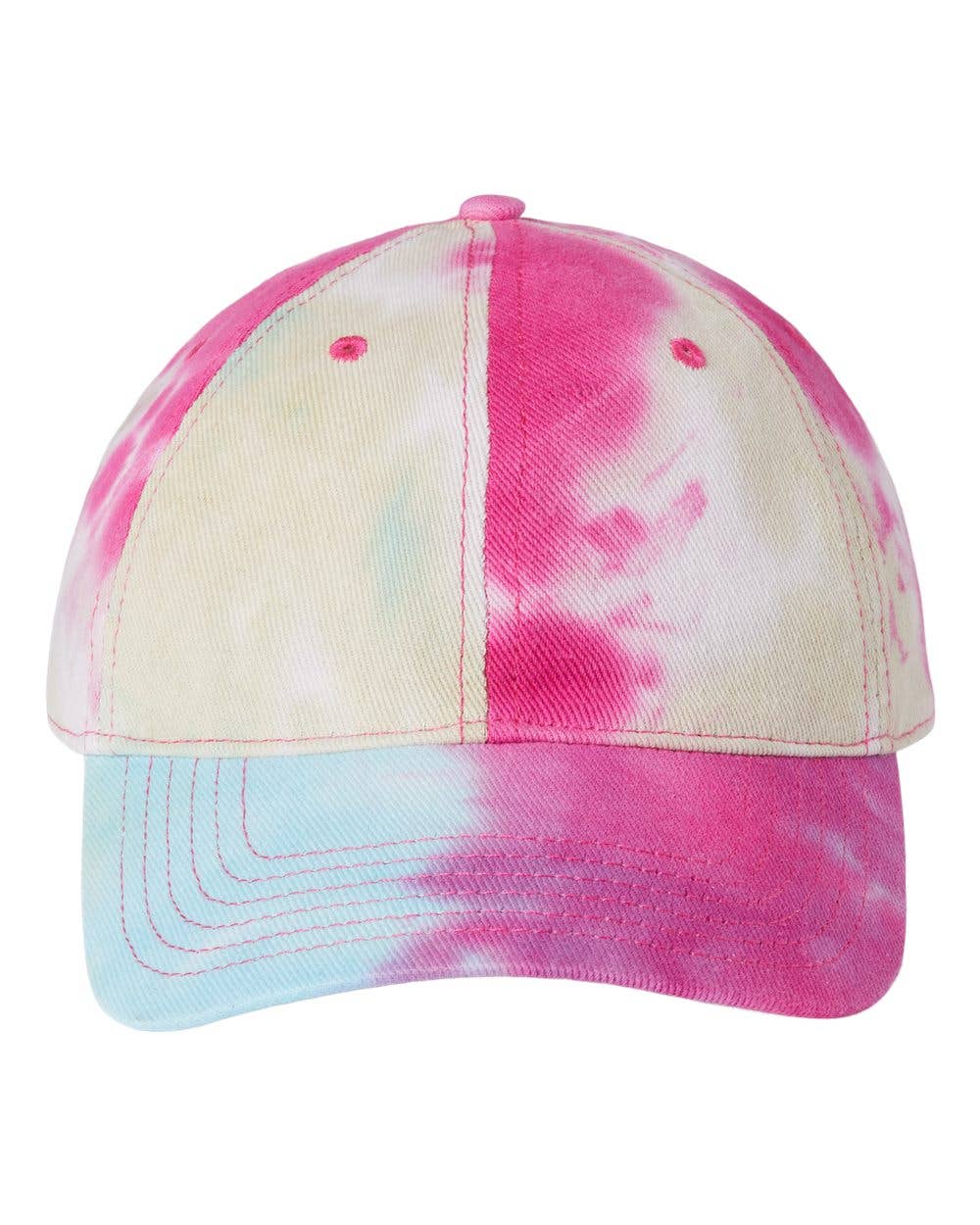 Print The Dream – Engroshandel Baseballkasket - Unisex – Tie-farvet Unisex Cap24