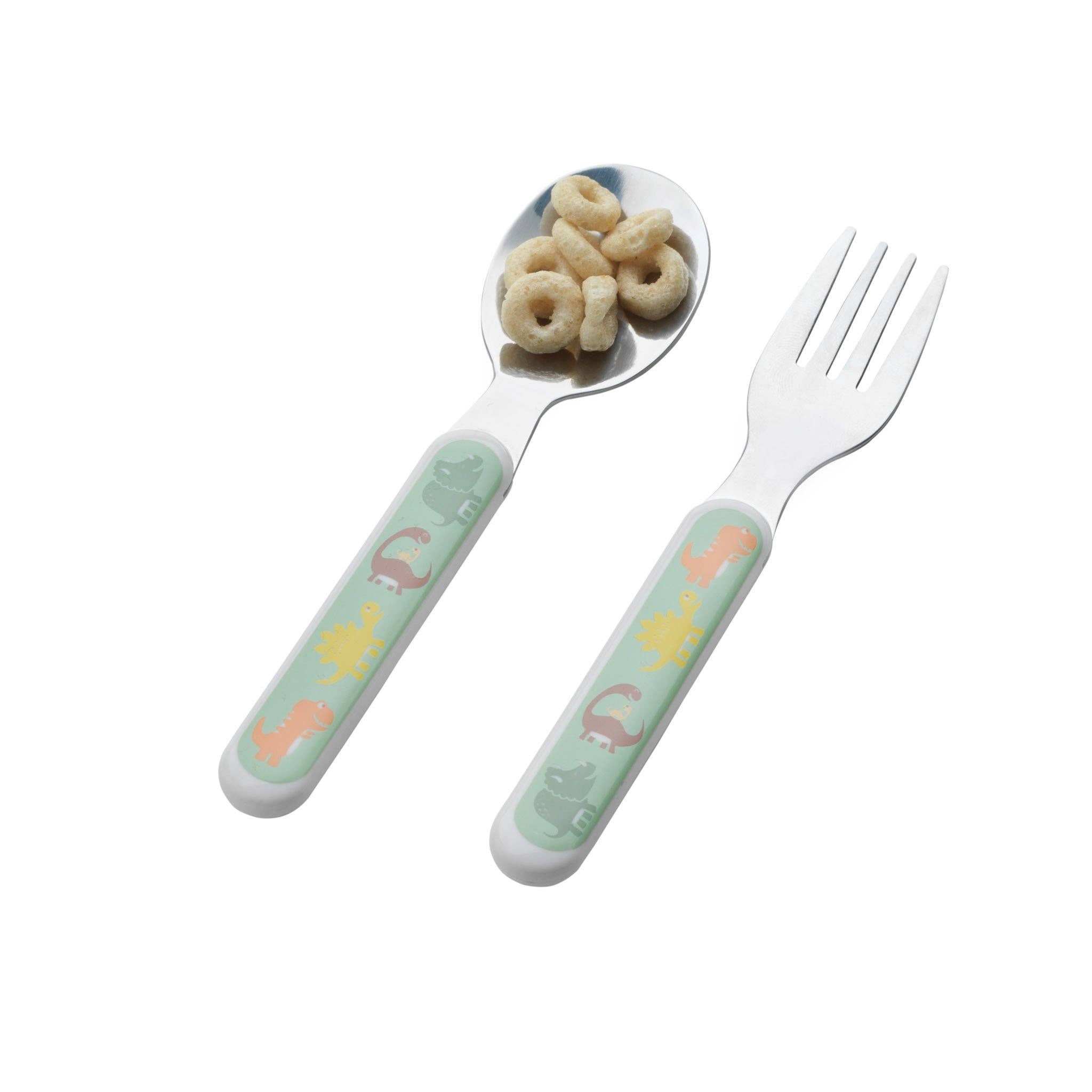 Sugarbooger by Ore’ Originals - Wholesale Flatware Set - Kids & Baby - Silverware Set | Baby Dinosaur1