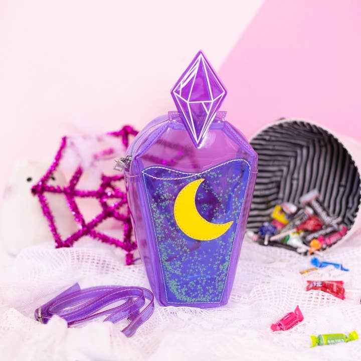 Bewaltz - Venta al por mayor Bandolera - Mujer - ¡LIQUIDACIÓN! Bolso de Botella de Poción que Brilla en la Oscuridad de Halloween