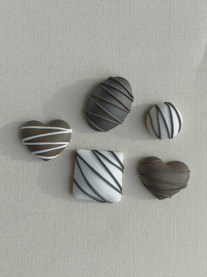 Chocolate Magnet for wholesale by Clay & Fern Co.