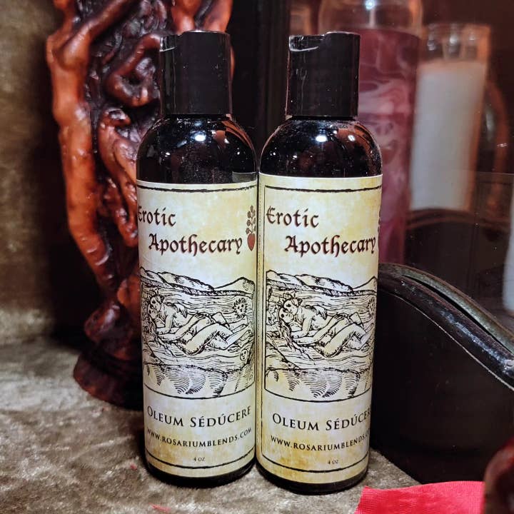Oleum Sédúcere Massage Oil for wholesale by Rosarium Blends