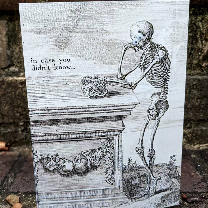 Shut Up Telescope - Wholesale Everyday Greeting Card - Crying My Eyes Out (I Miss You) - Greeting Card2