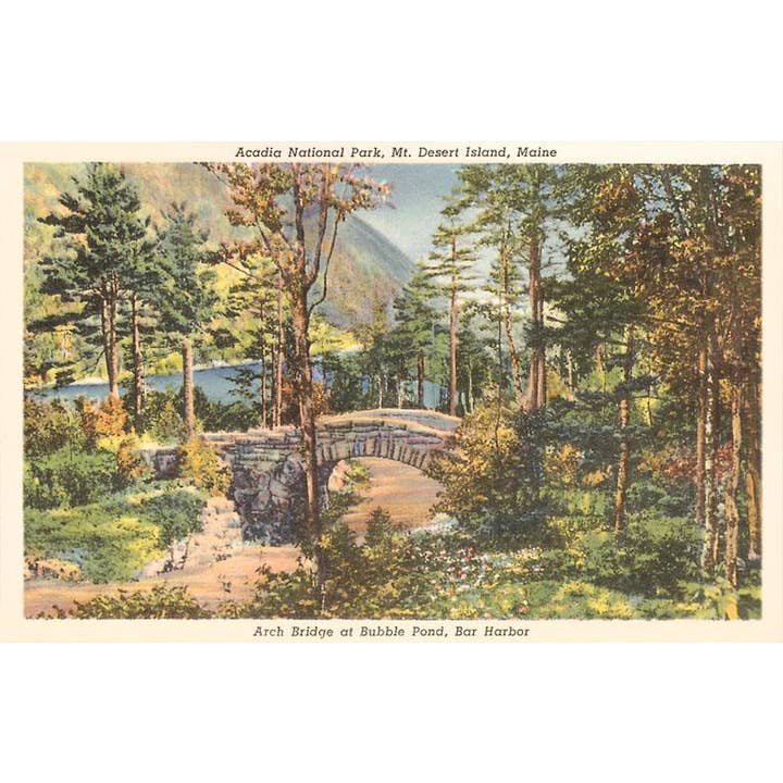 Postcard ME-357 Acadia National Park for wholesale by Found Image Press