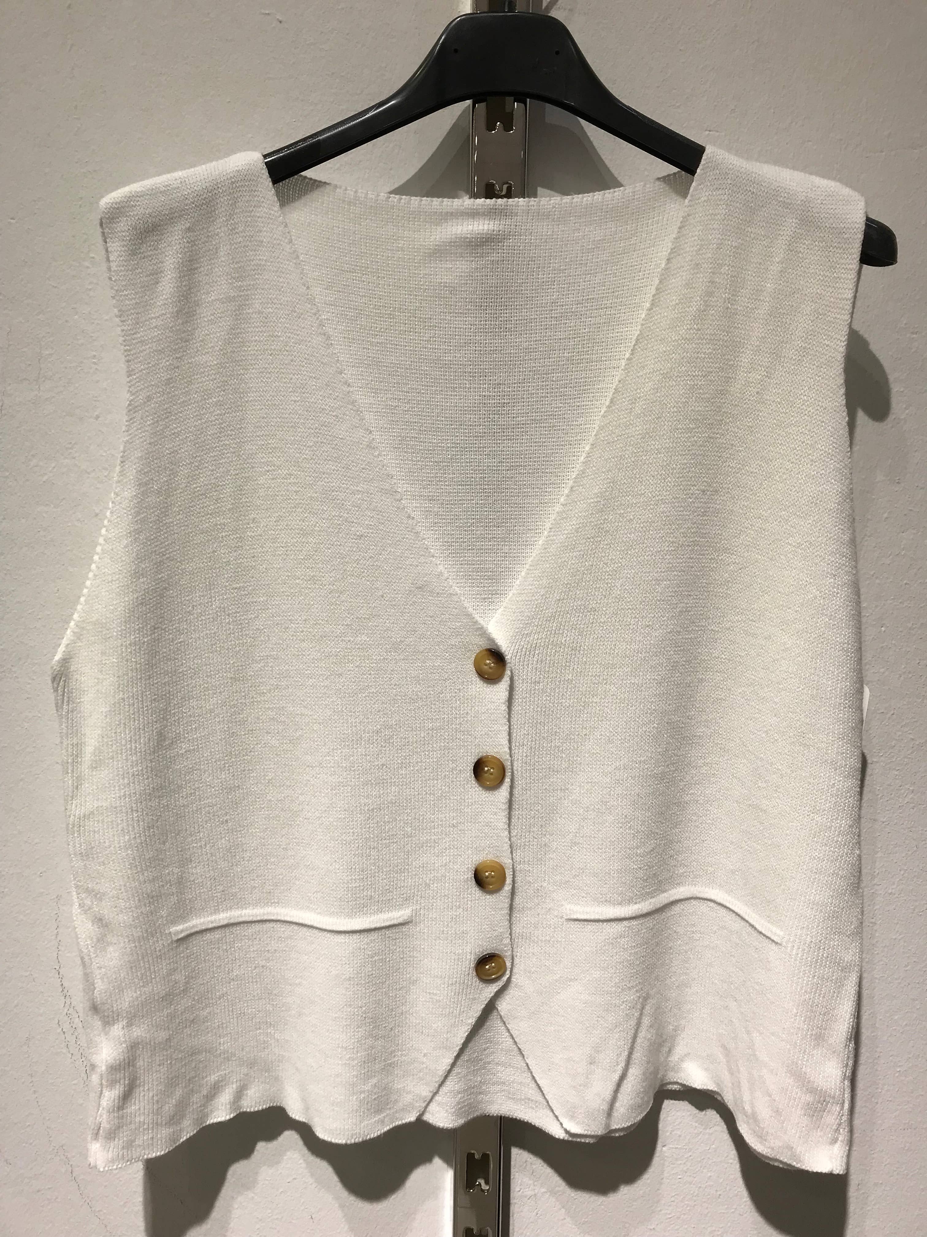 Only Yuan - Vente Gilet de tailleur – femme - Gilet en laine réf 86929