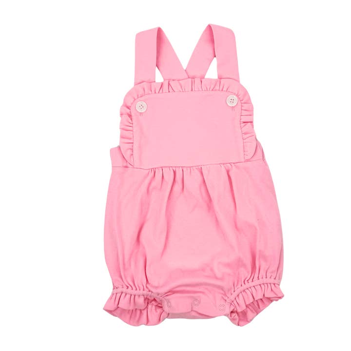 AJ Blanks – wholesale Bodysuit (non-footed) – Baby – Ruffle Vintage Bubble Romper1