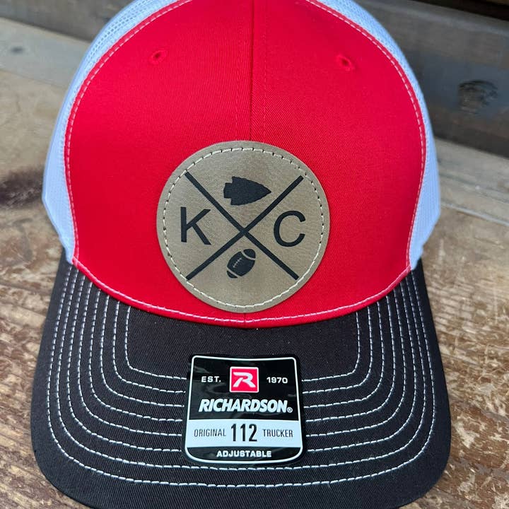 Designed To Flaunt - Wholesale Trucker Hat - Men's - KC Arrowhead Football Men's Richardson 112 Trucker Hat6