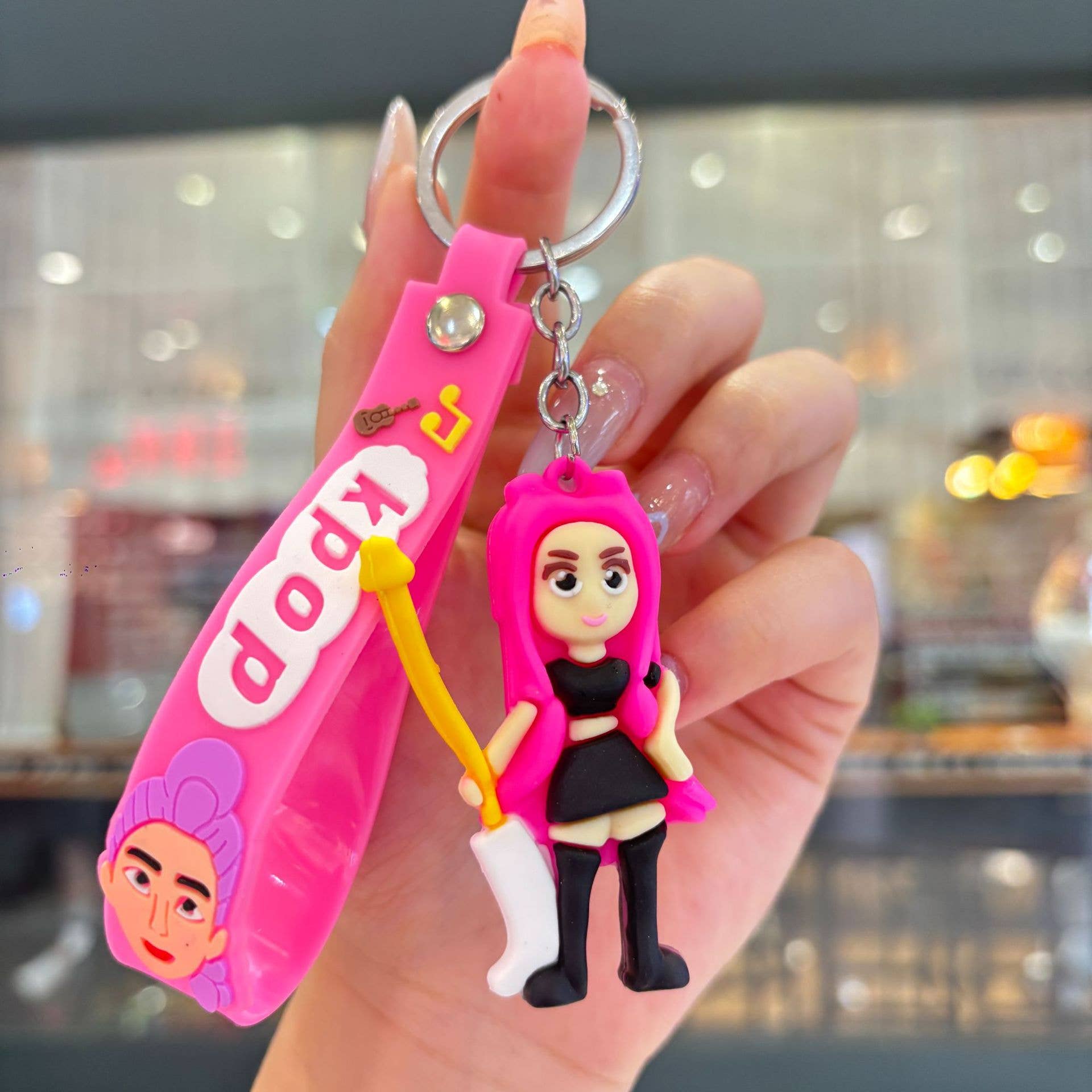 Little Trendy - Wholesale Keychain - Women's - KDH K-pop inspired silicone keychain1