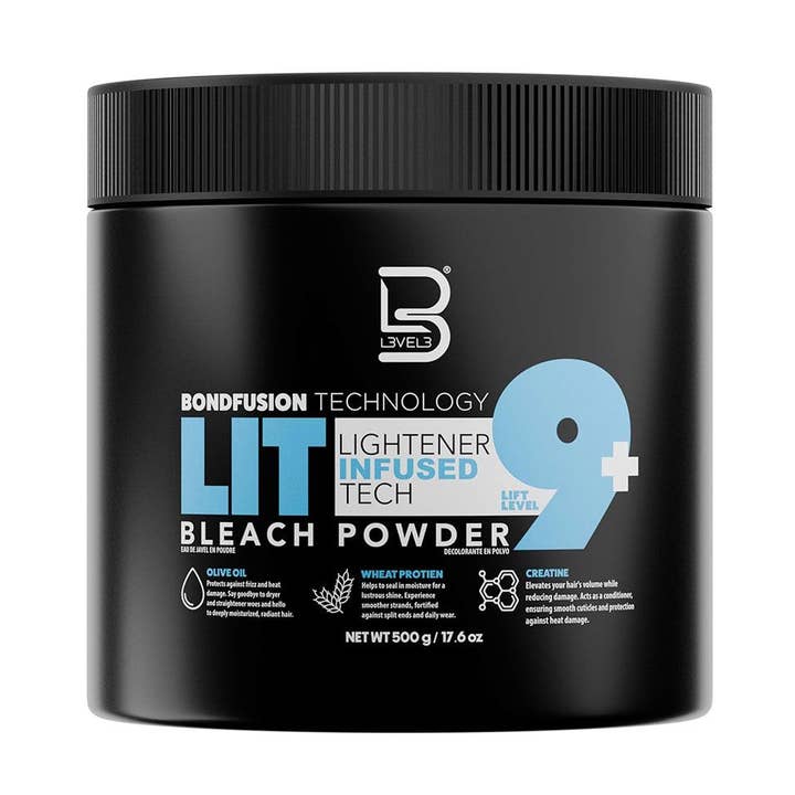 Level 3 Bleach Powder 9, 17.6 oz for wholesale by KT Supply