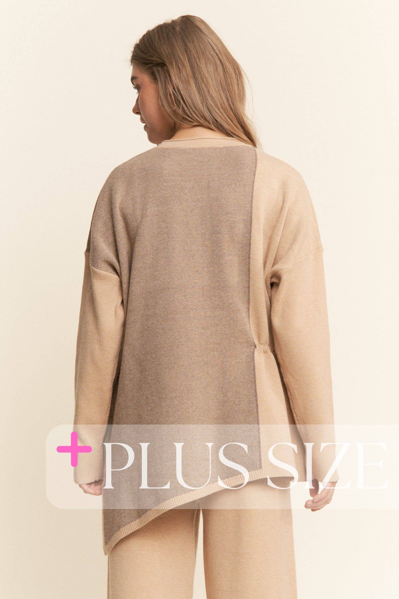 J.NNA - Wholesale Top & Pant Set (NOT Loungewear) - Women's - Soft Knit 2PC Set Long Sleeve Top & Bottoms S-L/1X-3X7