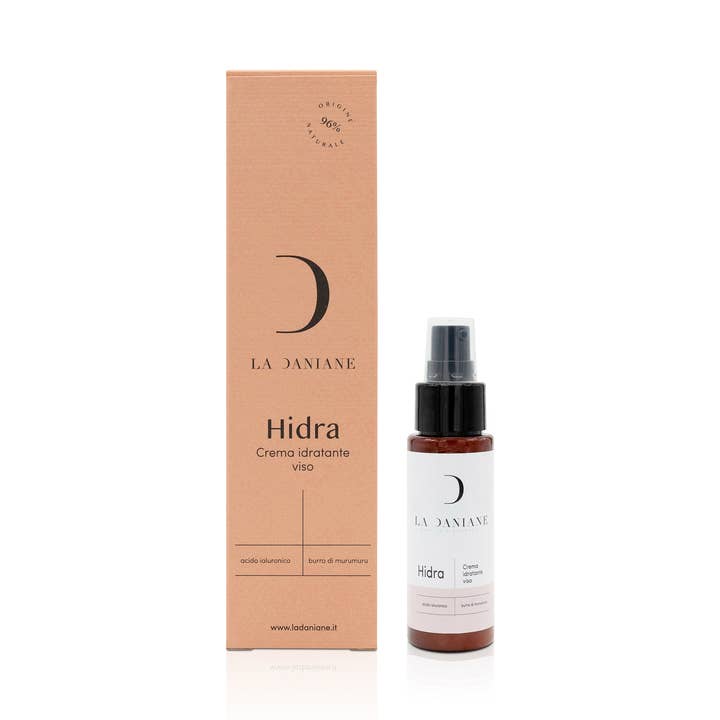 HIDRA ansigtscreme med hyaluronsyre og murumurubutter for engroshandel hos La Daniane SRL