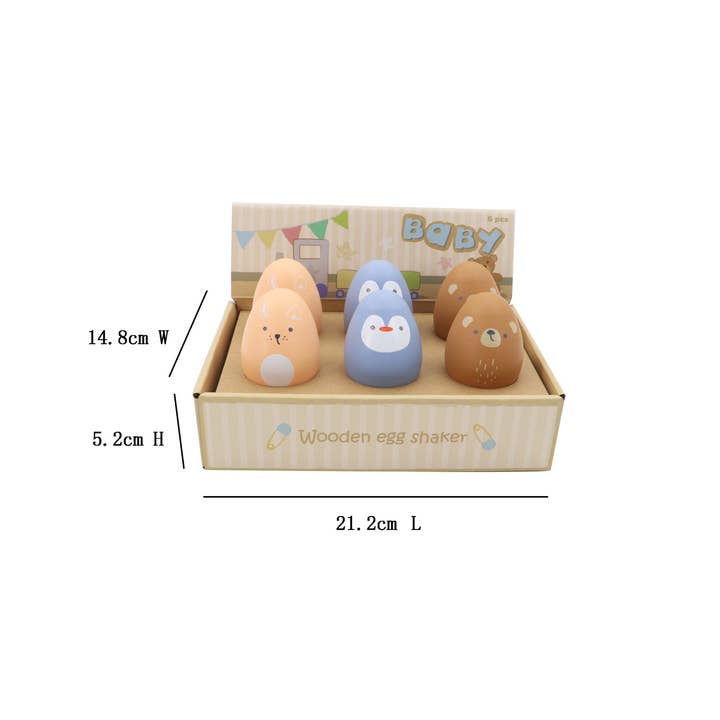 ToysLink - Wholesale Musical Toy - Kids & Baby - Wooden Shake Eggs1