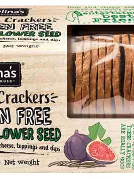 CRACKER GF ARTISAN FIG SS - OLINAS BAKEHOUS for wholesale by Hudson Meat Company