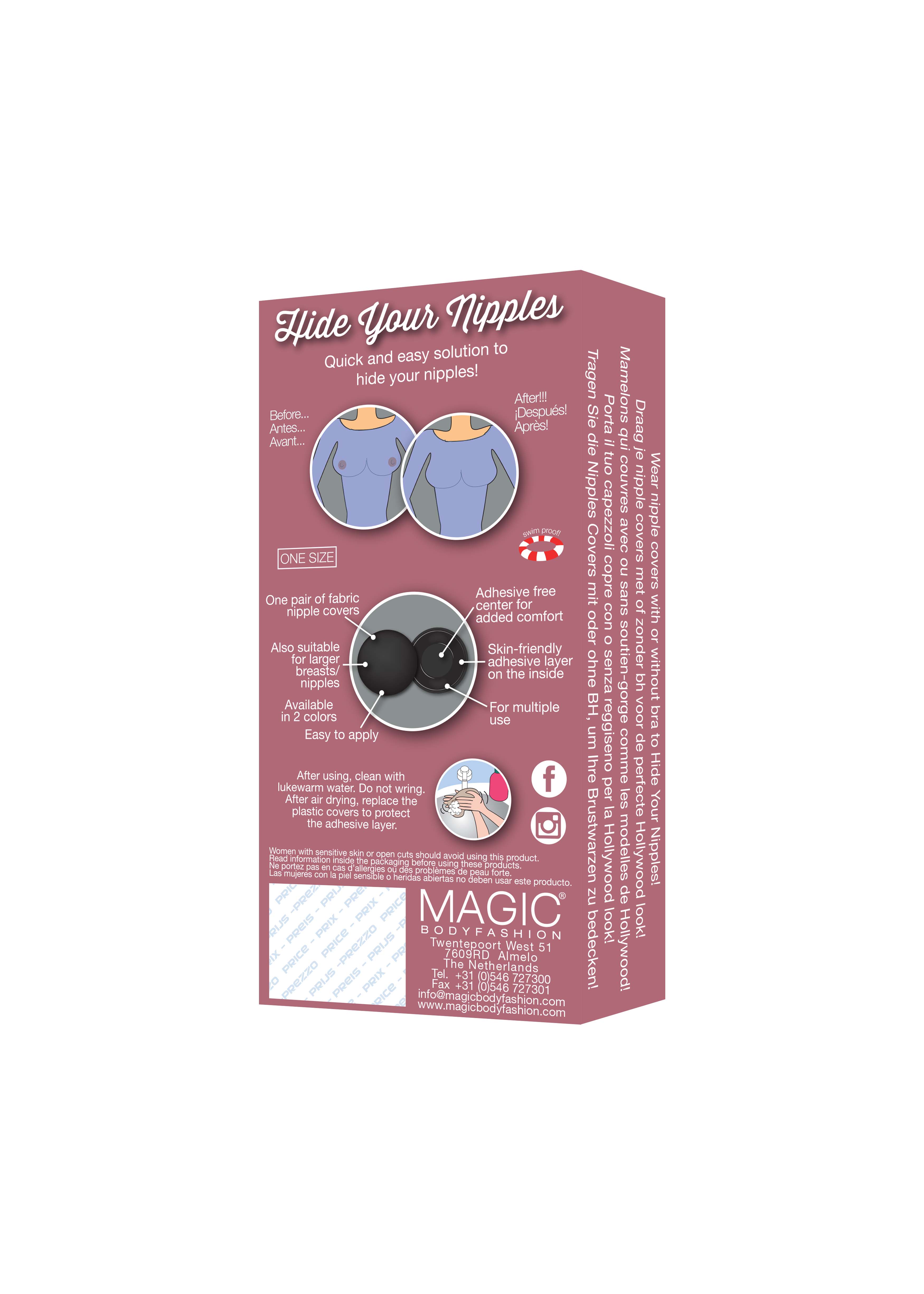 MAGIC Bodyfashion - Wholesale Nipple Pasties - Women's - Hide Your Nipples8