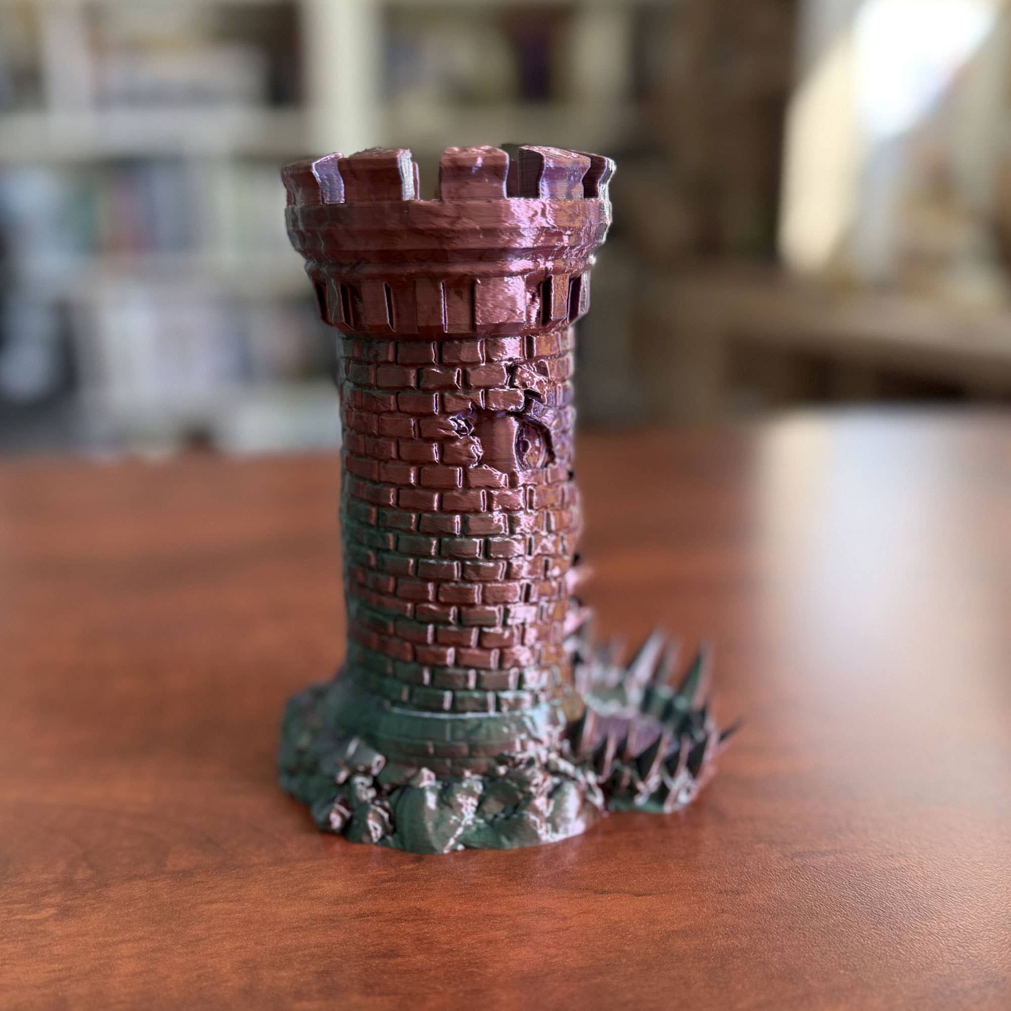 American Carver LLC – wholesale Dice – Mimic Dice Tower | TTRPG, D&D, Pathfinder, CoC5