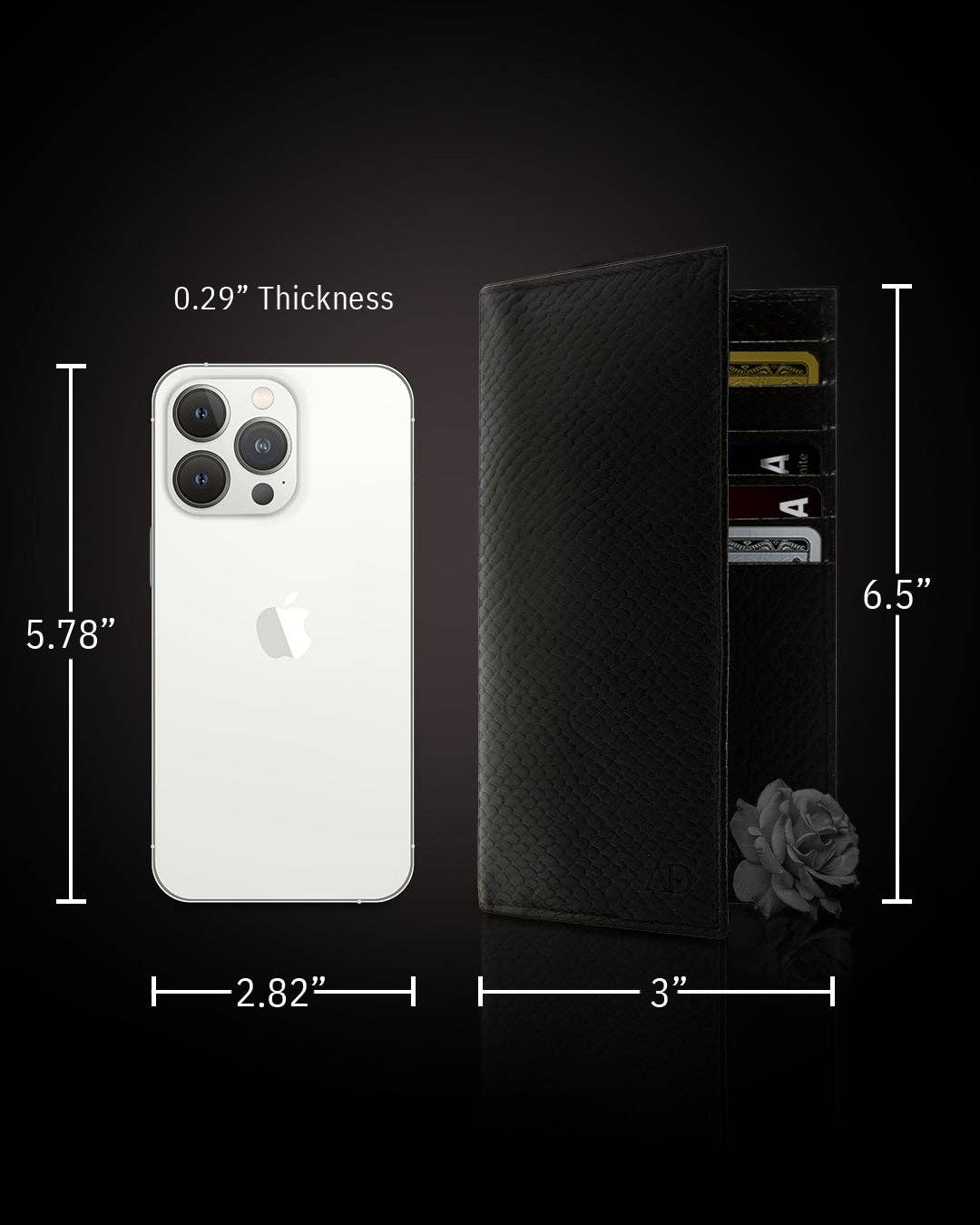 Access Denied Accessories - Wholesale Wallet - Unisex - Genuine Leather Checkbook Cover For Women &Men RFID Blocking69