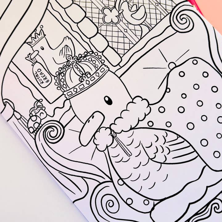 Pixiecraft - Wholesale Coloring & Activity Book - Kids & Baby - Dapper Ducks Illustrated A5 Colouring Book7