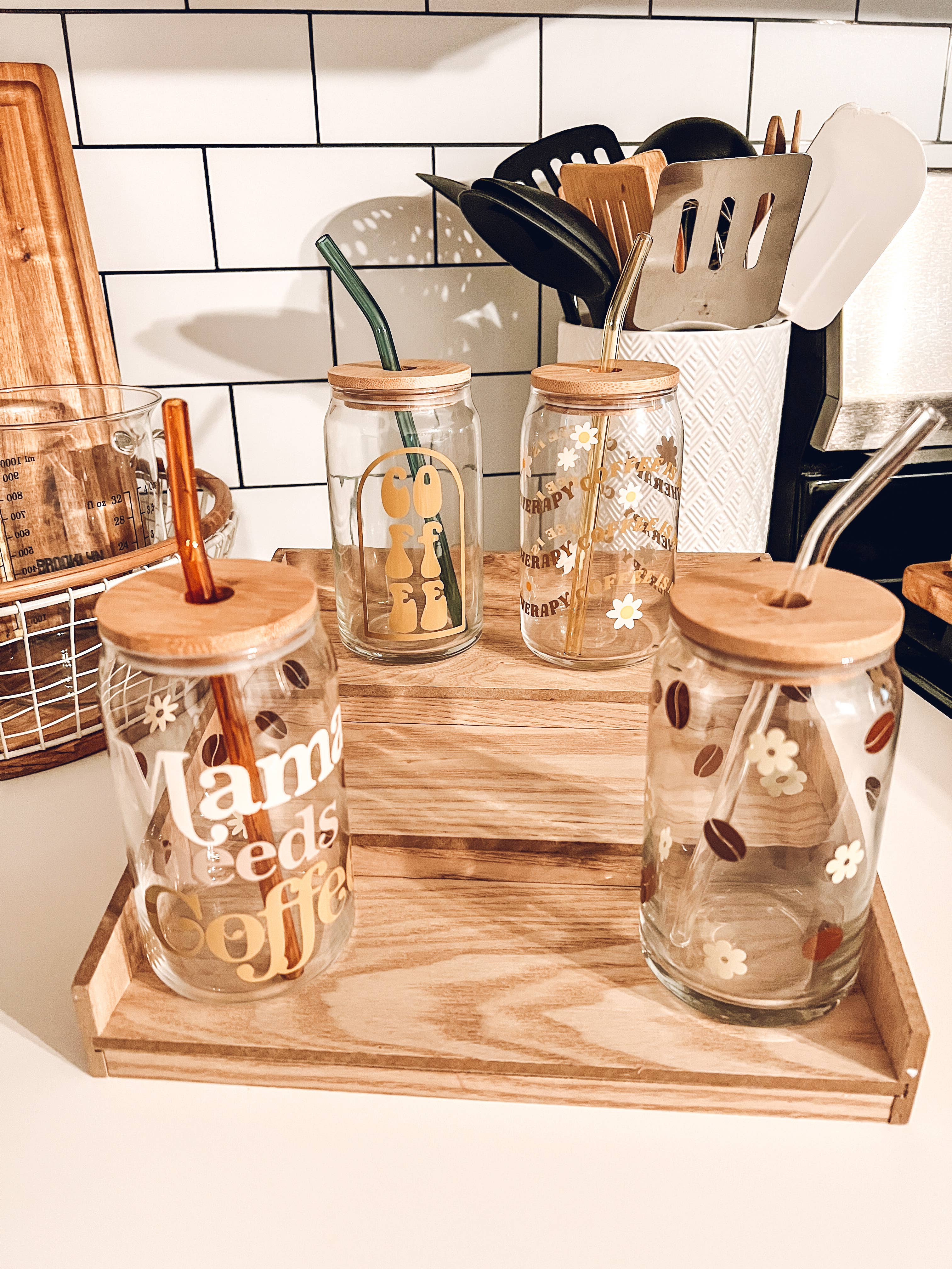 YellowBridge - Venta al por mayor Vaso/copa - Vaso de lata de cerveza Boho Arch1