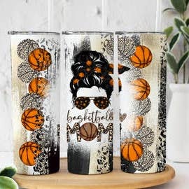 Bicchiere da sublimazione da 20 once con panino mamma basket per la vendita all'ingrosso da parte di Twisted T Creations