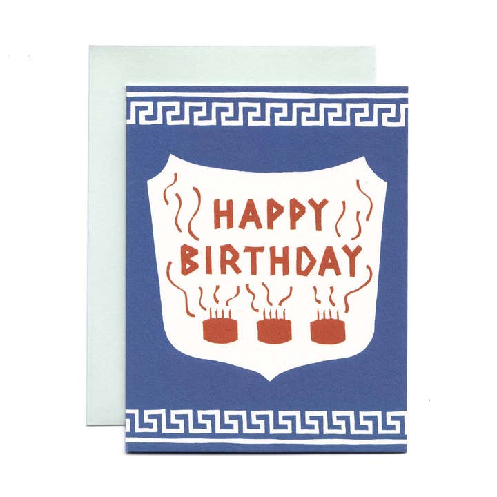 Classic NYC Coffee Cup "Happy Birthday" Card for wholesale by Nowhere In Paradise