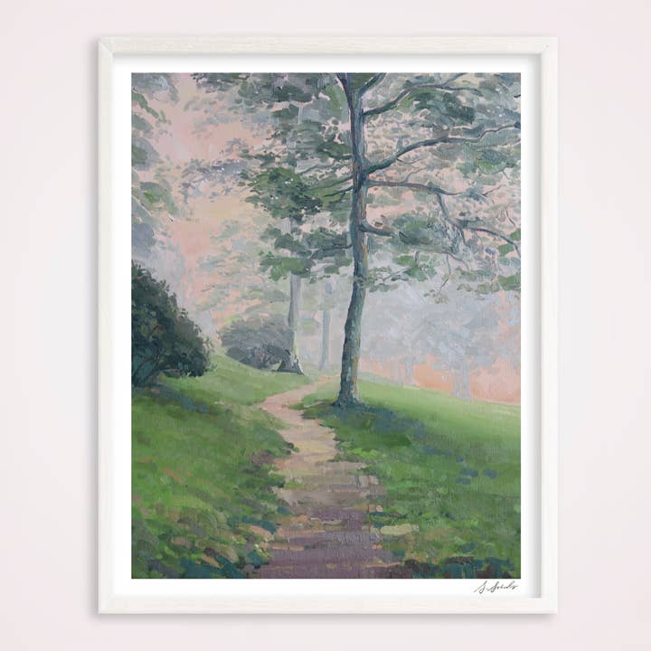 "Morning Mist" Print for wholesale by Sarah Schools Art
