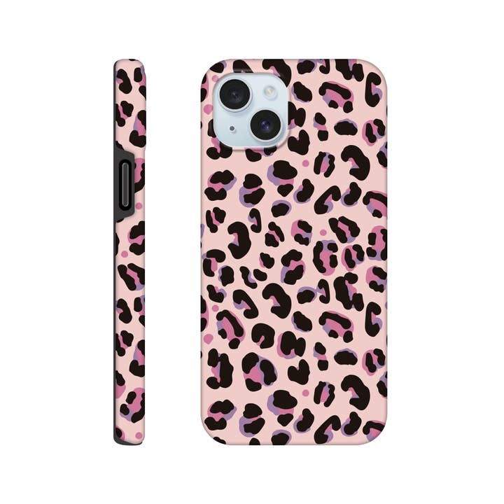 Apple - Coque de téléphone résistante - Léopard rougissant pour la vente par Hounds of Eden