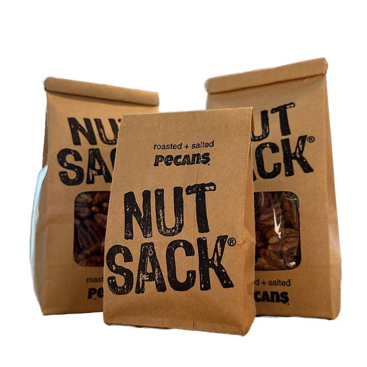 Nutsack Nuts - Wholesale Nuts - Roasted Salted Pecans