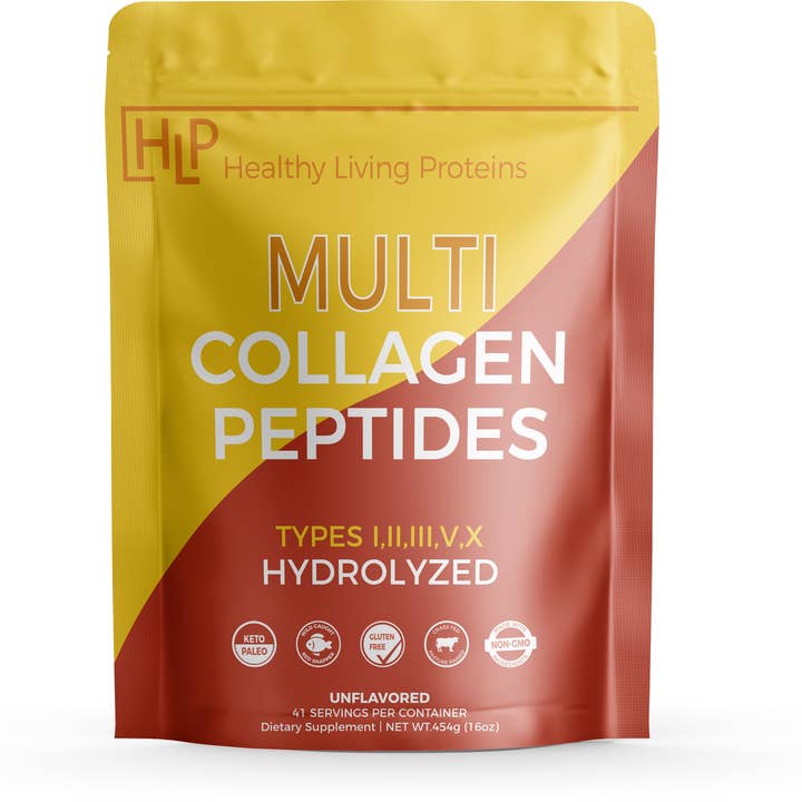 Healthy Living Proteins LLC - Wholesale Protein/Superfood Powder - Multi Collagen 16 oz.