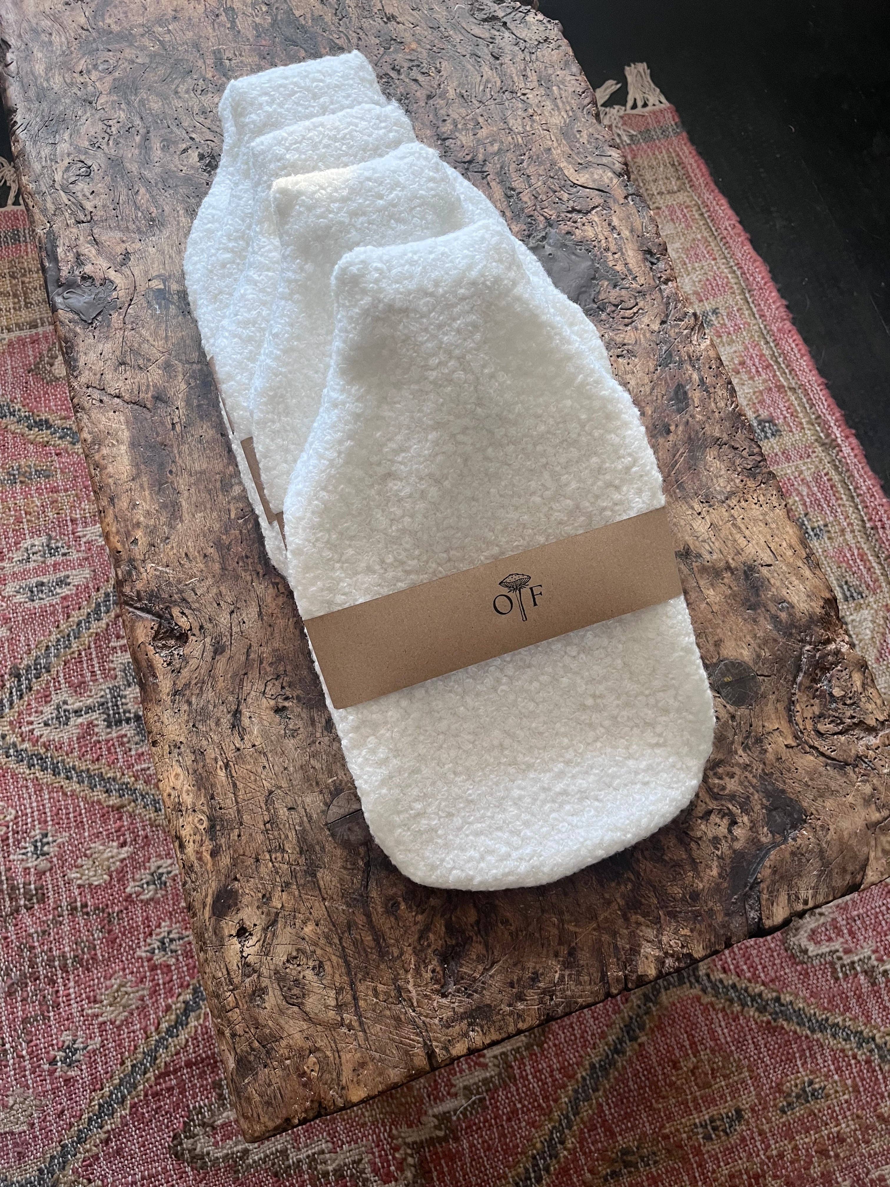 Orla & Fern – wholesale Hot/cold compress – Hot water bottle - Boucle wool - White14