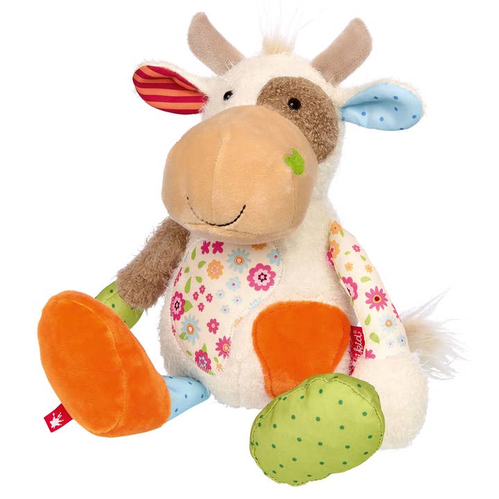 Peluche Patchwork Vache pour la vente par sigikid