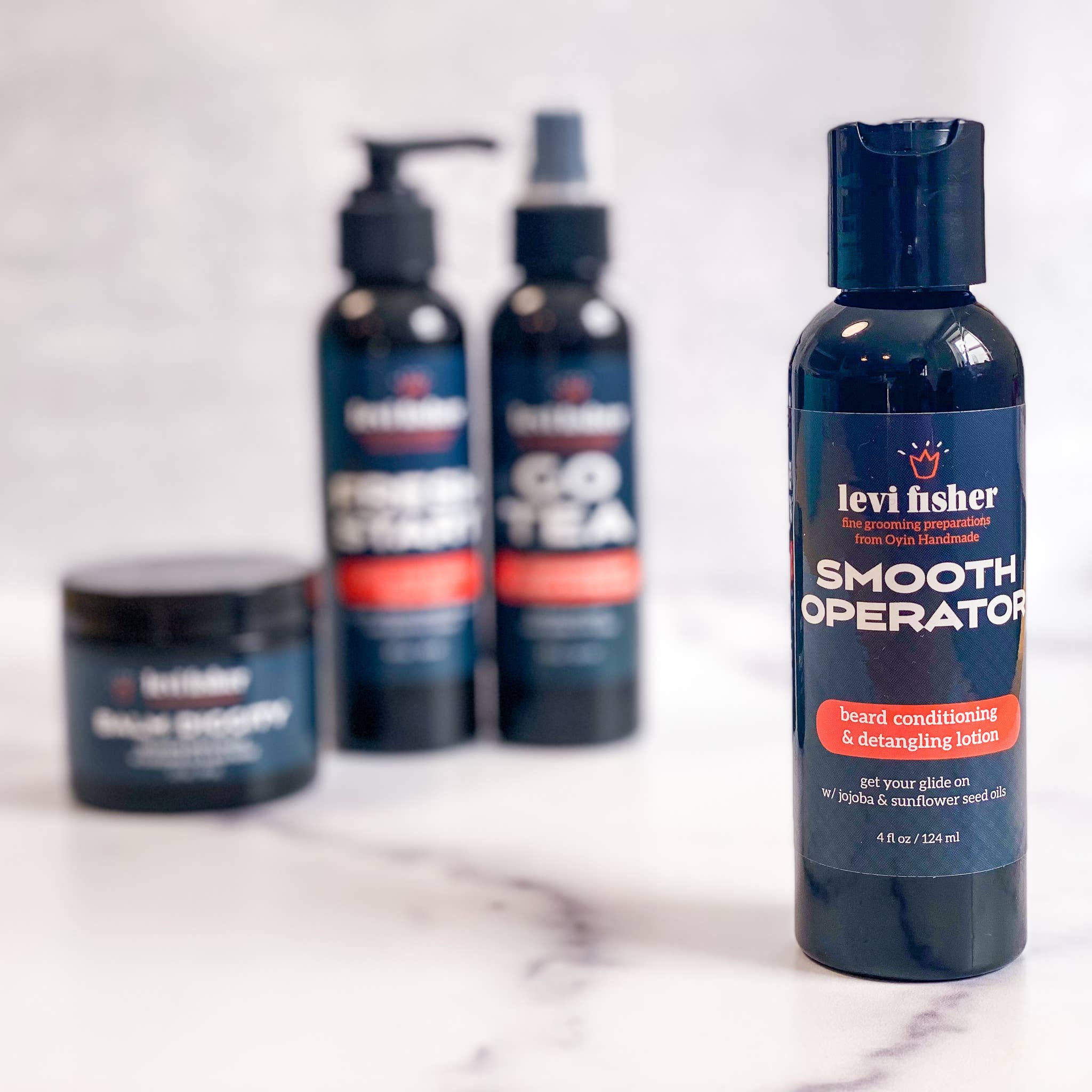 Oyin Handmade - Wholesale Beard Styling Product - Levi Fisher Smooth Operator Beard Conditioning Lotion Cs (6)2