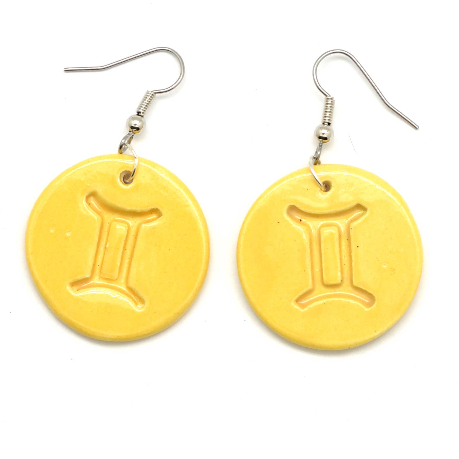 Dunitz & Company - Wholesale Dangle Earrings - Zodiac Ceramic Disc Earrings7