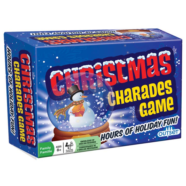 Christmas Charades Game 🎄 for wholesale by Outset Games and Cobble Hill Puzzles