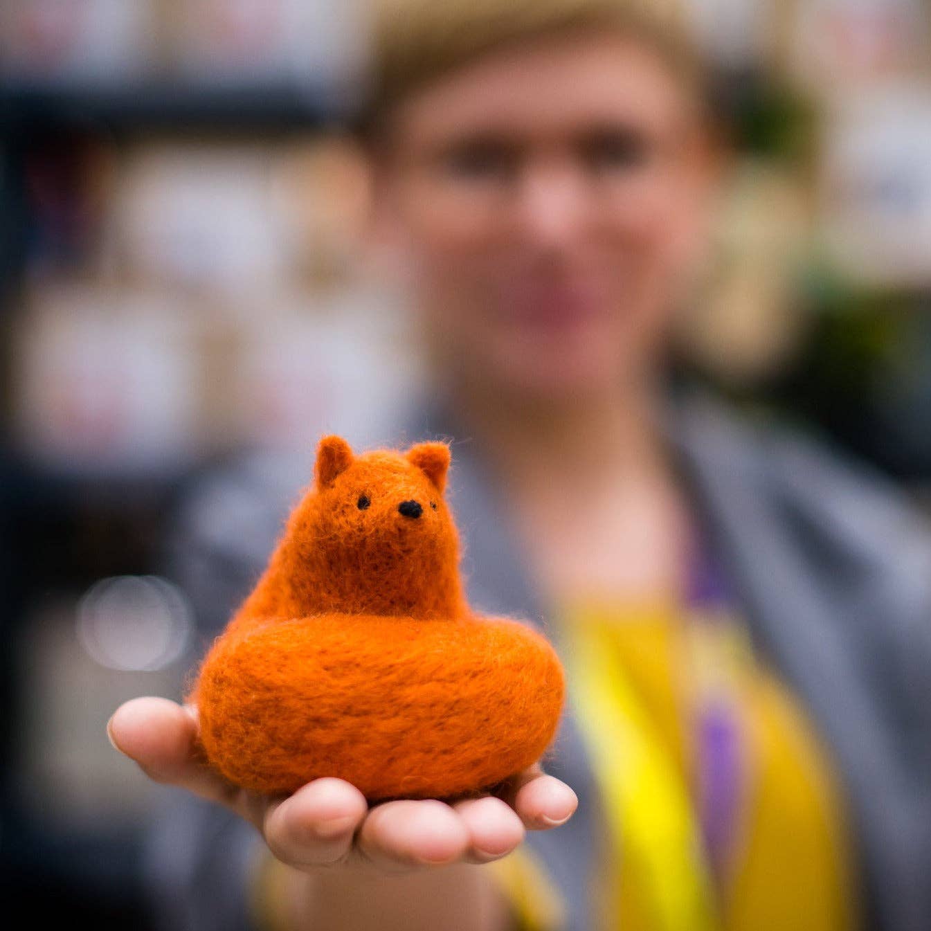 Benzie Design - Wholesale DIY Craft Kit - Fox, Needle Felting Kit6