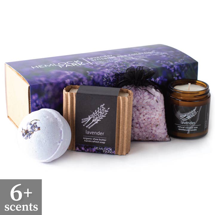 Hemlock Park - Vente Set de bain et corps - Coffret cadeau Spa Artisanal