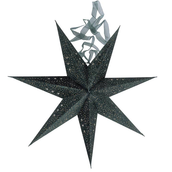 VdE Tivoli 1996 - Wholesale Ornament Set - XMAS LED STAR GREEN VELVET4