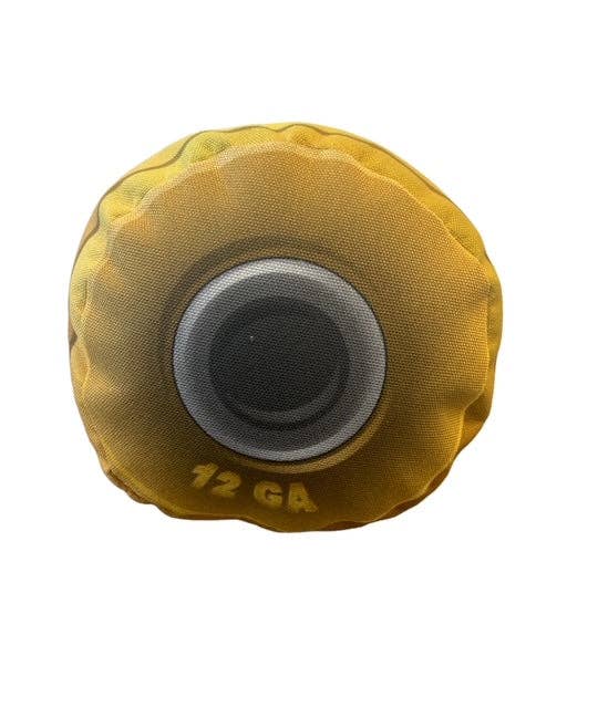 HushTubby - Wholesale Throw/Decorative Pillow - Red Shotgun Shell 12GA Pillow. Great Hunter gift. Tubular red shell with gold yellow end6