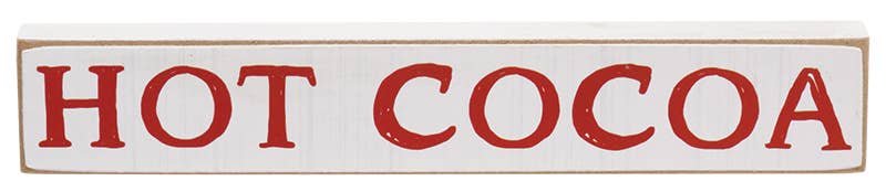 The Hearthside Collection - Wholesale Sign - Hot Cocoa Mini Stick, 3 Assorted4