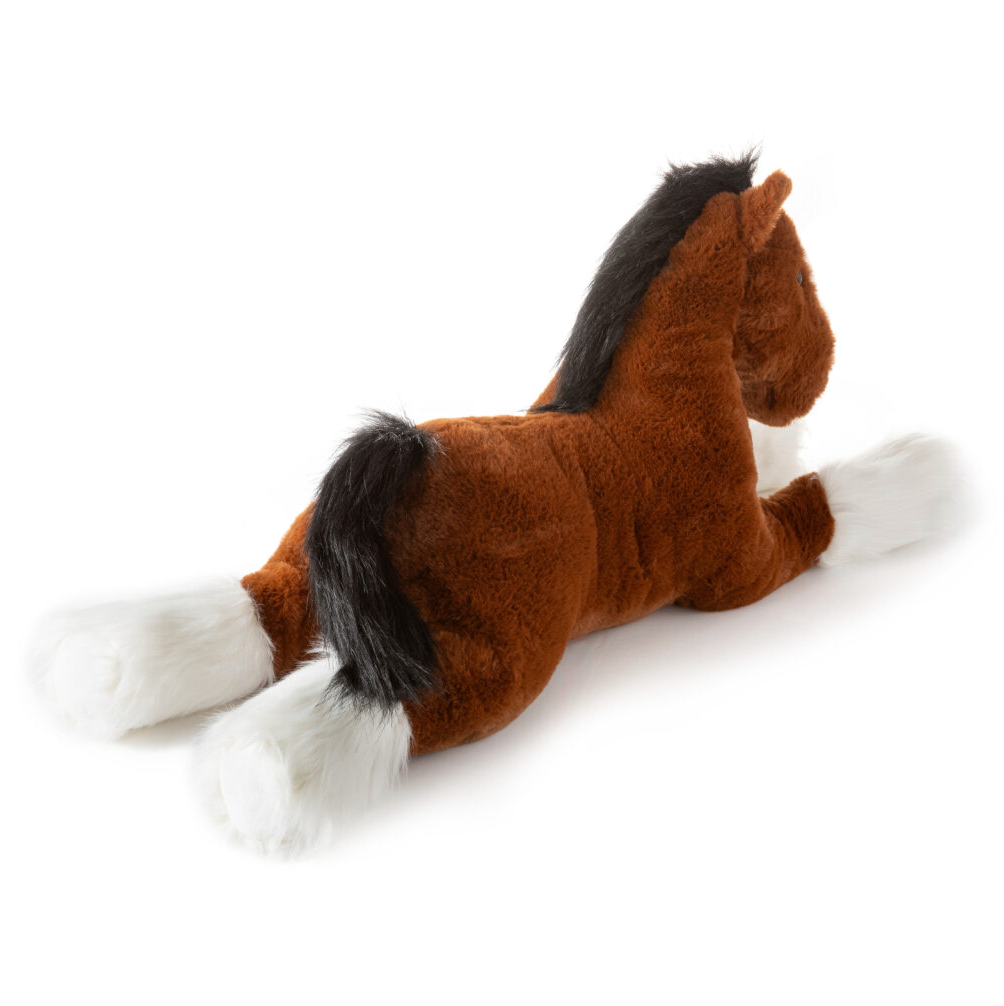 The Petting Zoo - Wholesale Stuffed/Plush Toy - Kids & Baby - 27" (67cm) Jumbo Floppy Clydesdale Horse Farm/Barnyard Animal2