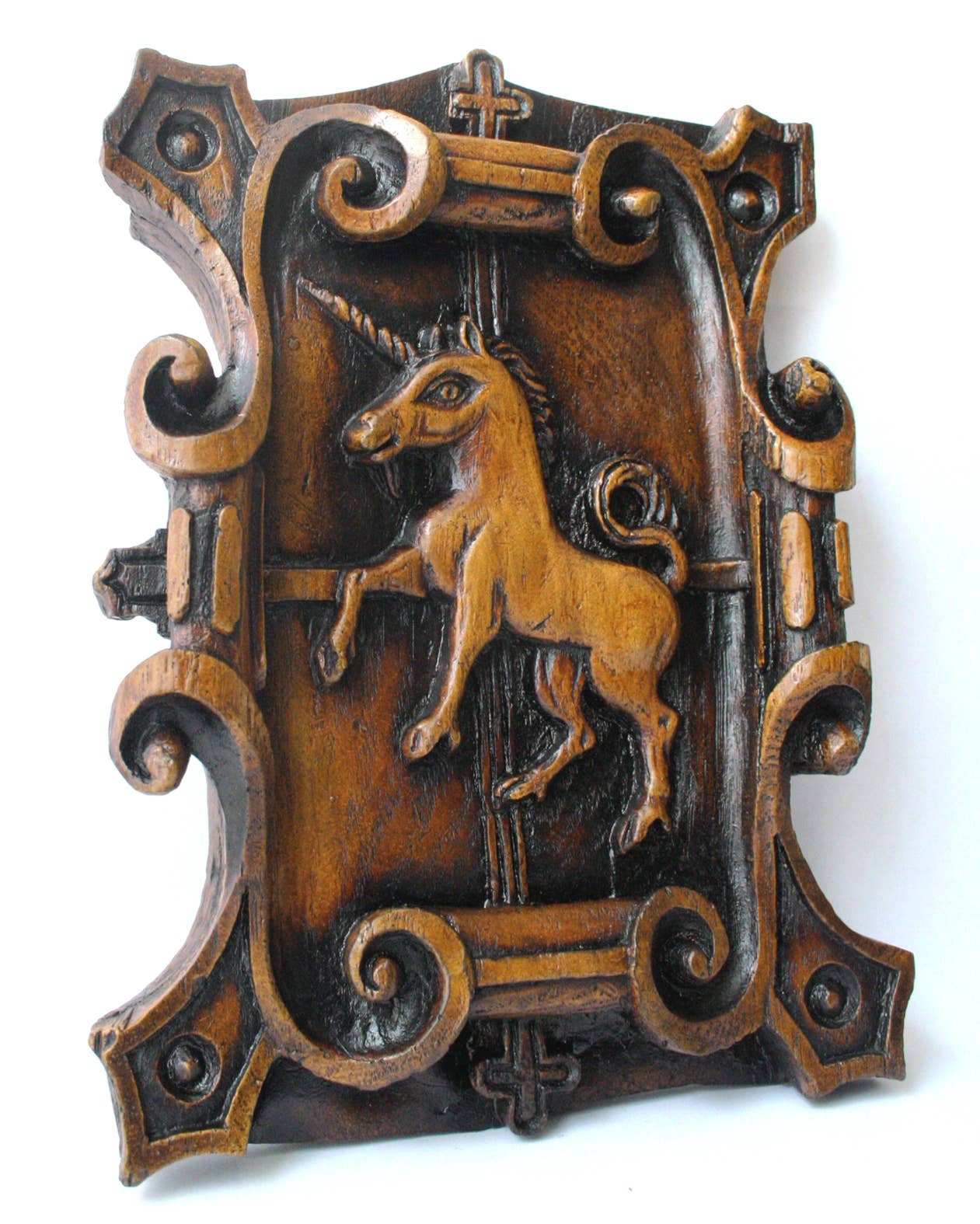Oakapple Designs Ltd - Wholesale Decorative Figurine - Mythical Unicorn - Reproduction Medieval Cathedral Carving3
