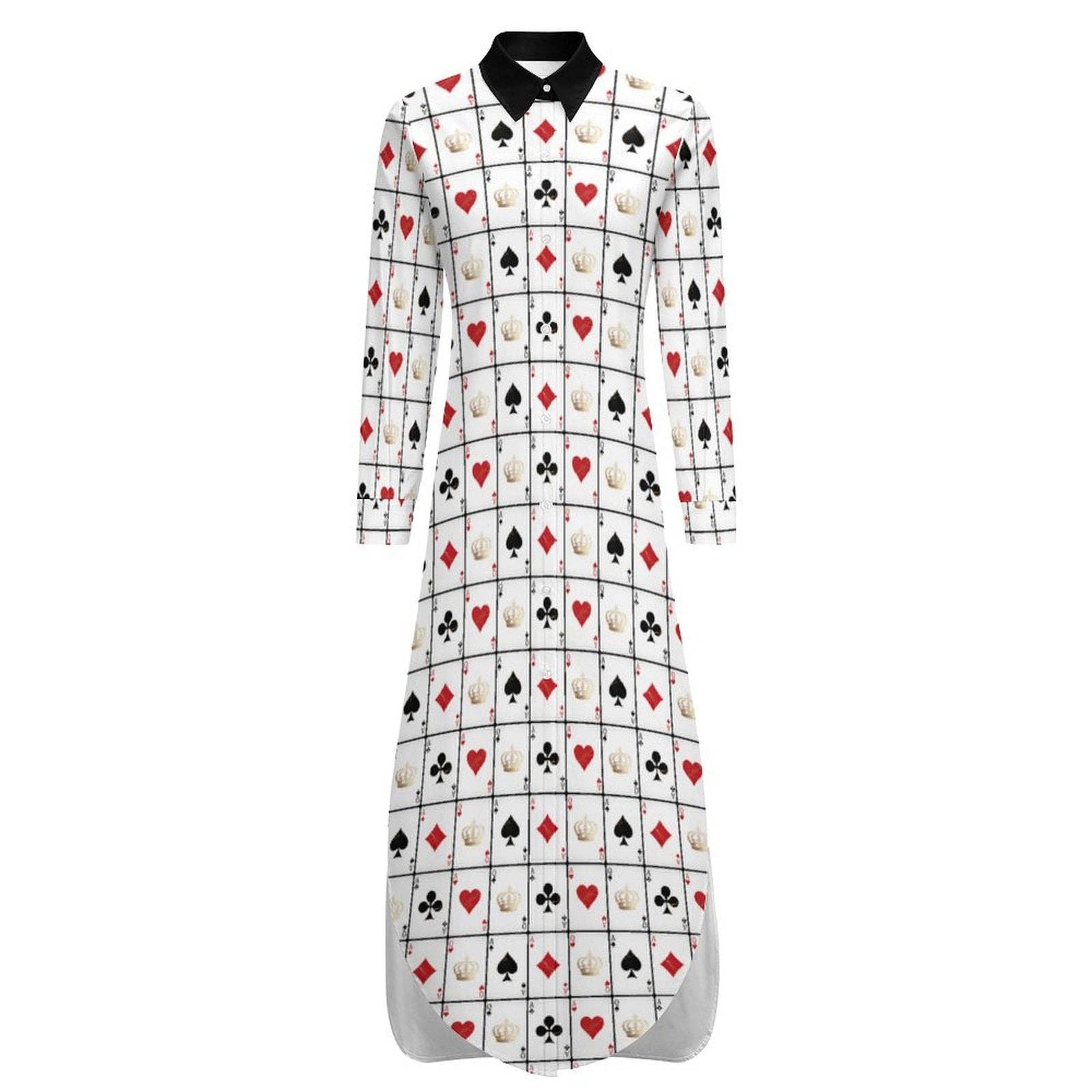 White Viva Las Vegas Rodeo Women's Western Duster Dress for wholesale on Faire1