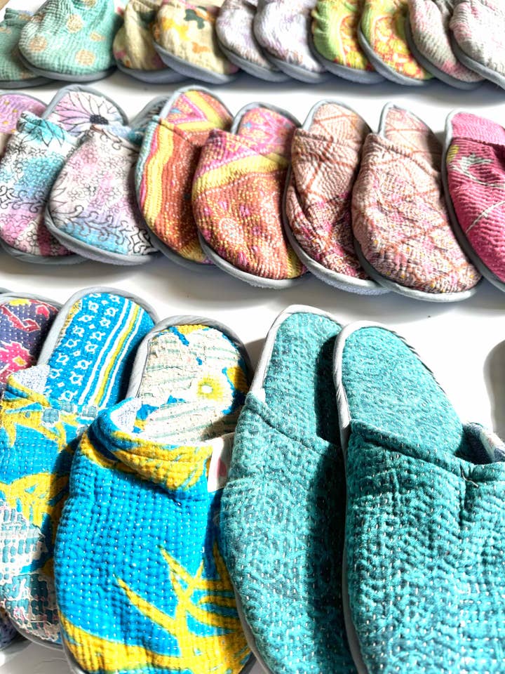 By The Sea Organics - Wholesale Slippers - Women's - HAWAIIAN MOPPING SLIPPERS9