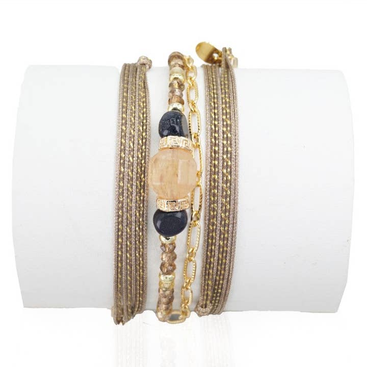 Ines Citrine 24 Women's Bracelet for wholesale by LOetMA