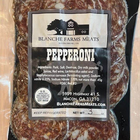 PEPPERONI for wholesale by Blanche Farms Meats